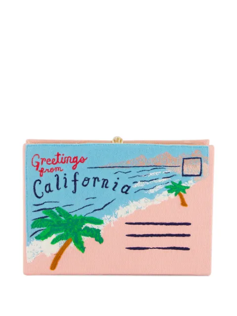 Olympia Le-Tan bolsa Greetings From California mini