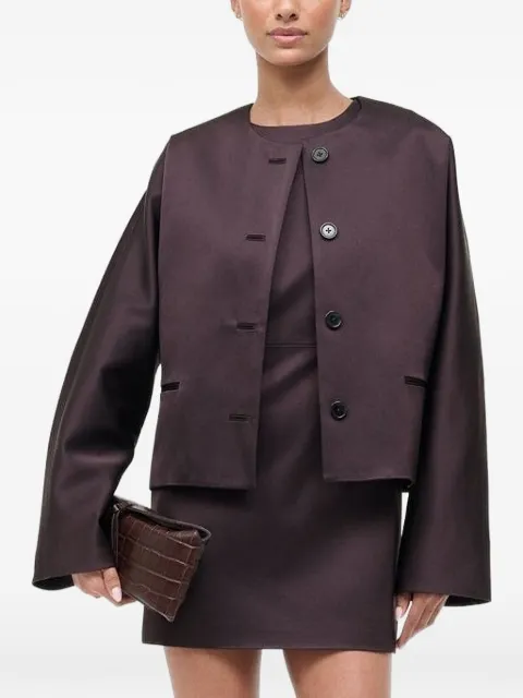 STAUD Liz cropped jacket