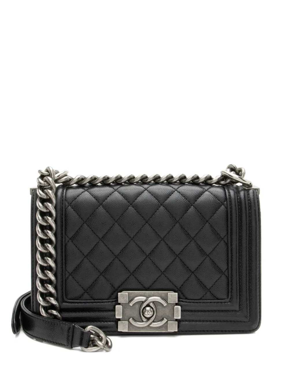CHANEL Pre-Owned 2019 small Boy Chanel bag - Nero