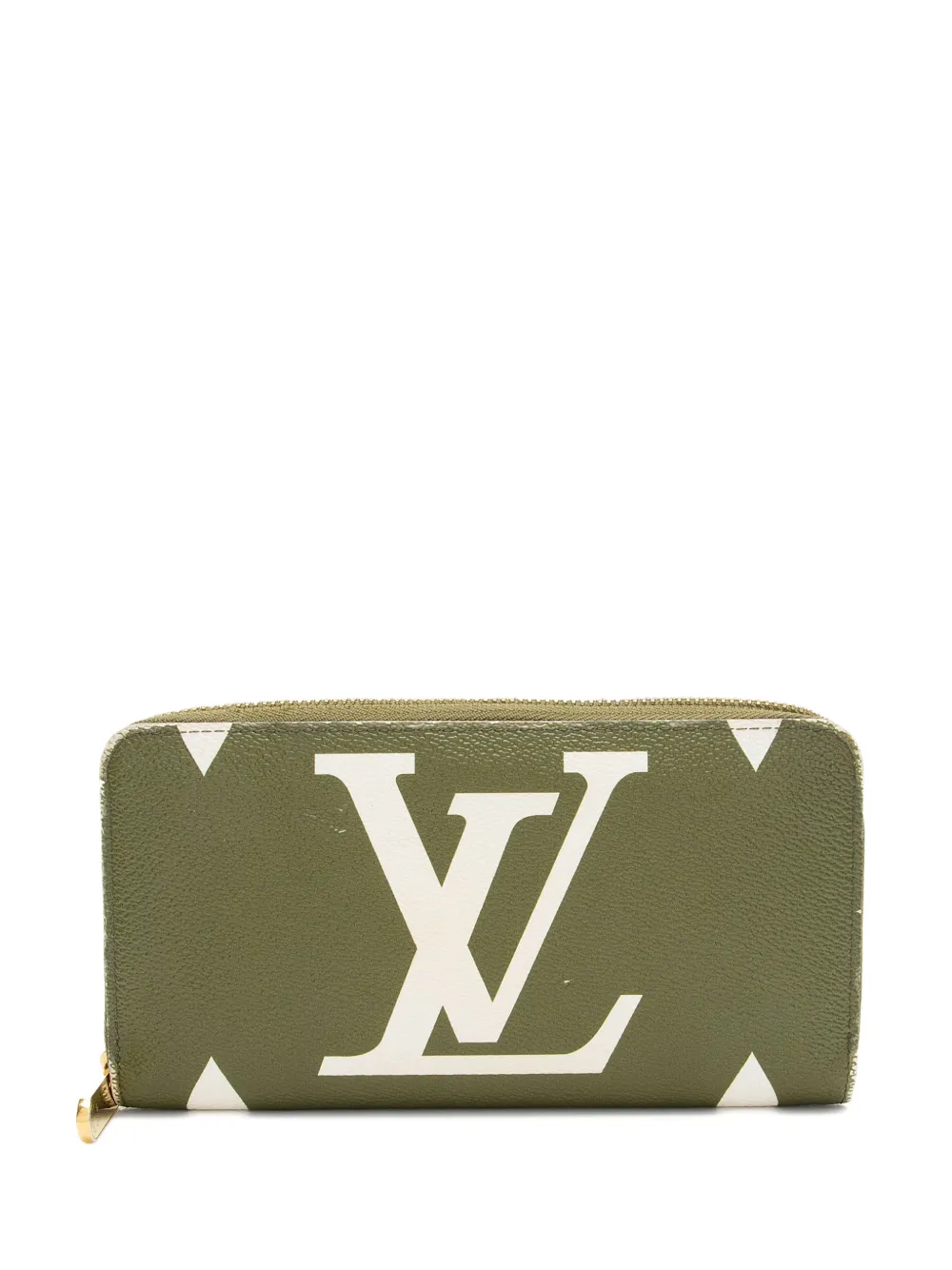 Louis Vuitton Pre-Owned 2019 monogram canvas zippy wallet - Verde