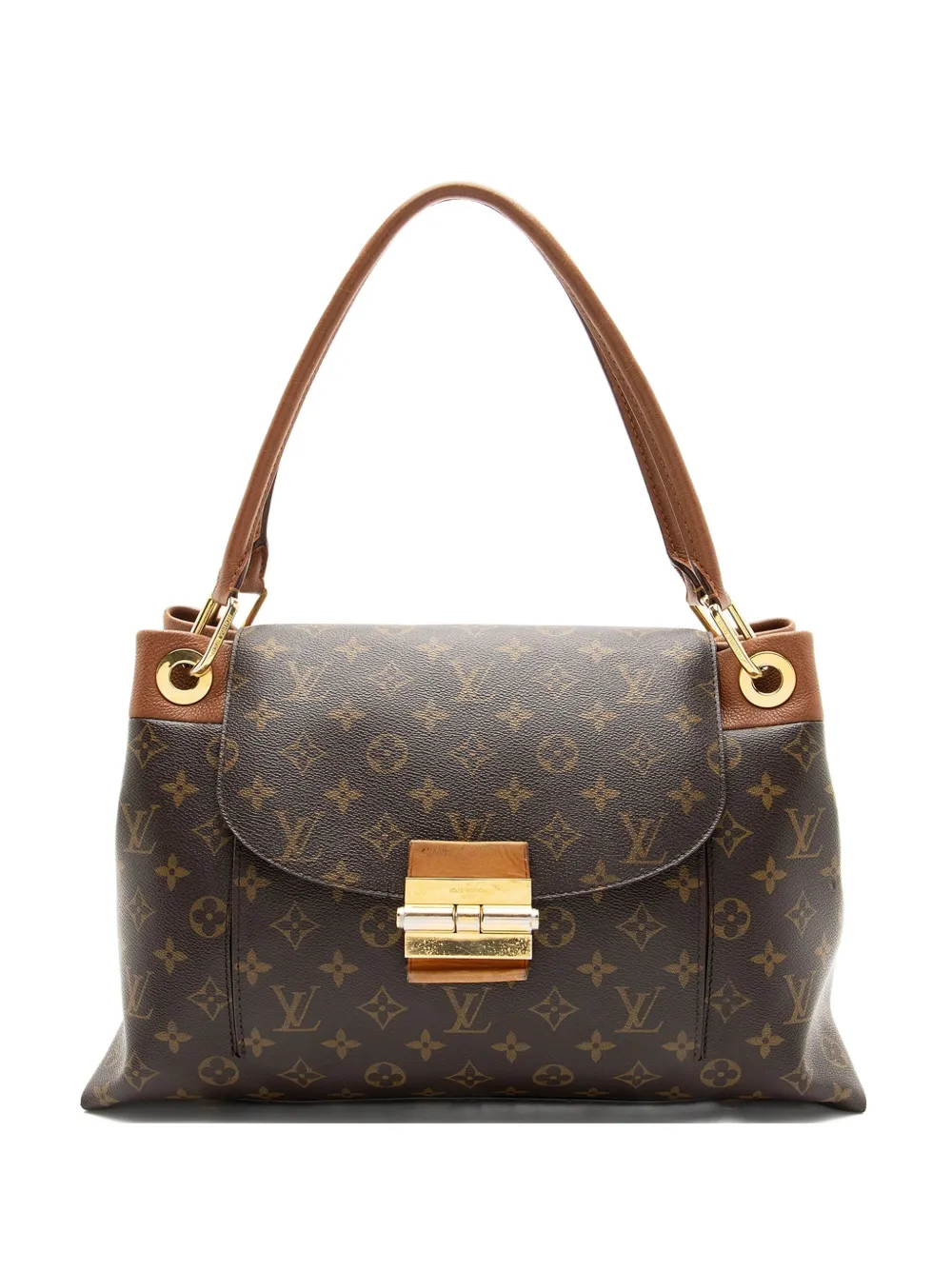 Louis Vuitton Pre-Owned 2012 Olympe Monogram canvas shoulder bag - Marrone