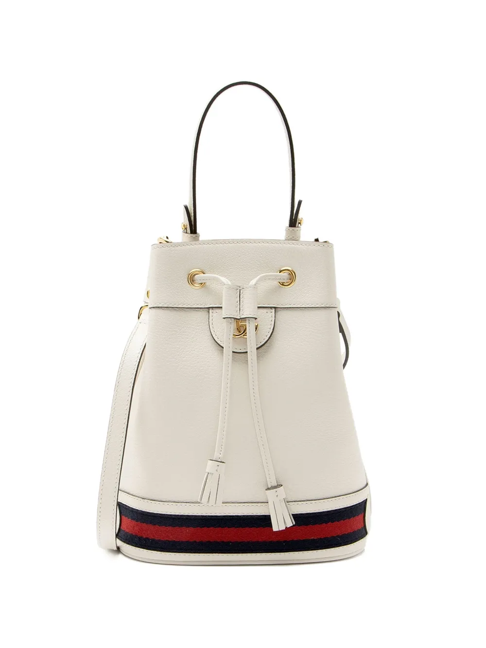 Gucci Pre-Owned 2020 small Ophidia bucket bag - Bianco