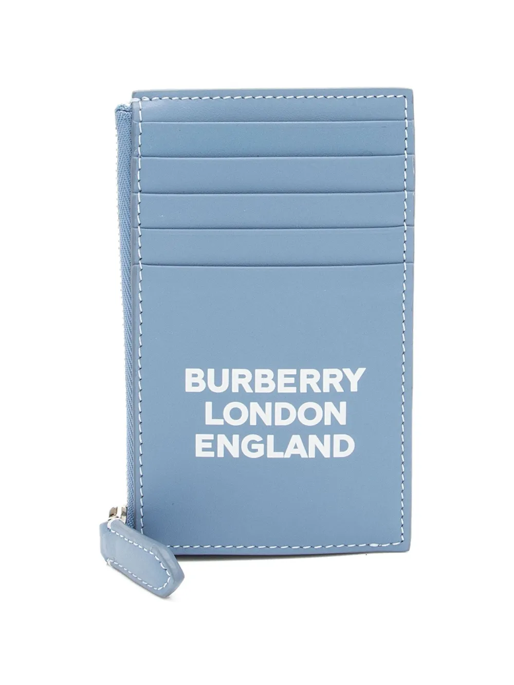 Burberry Pre-Owned leather card case - Blu