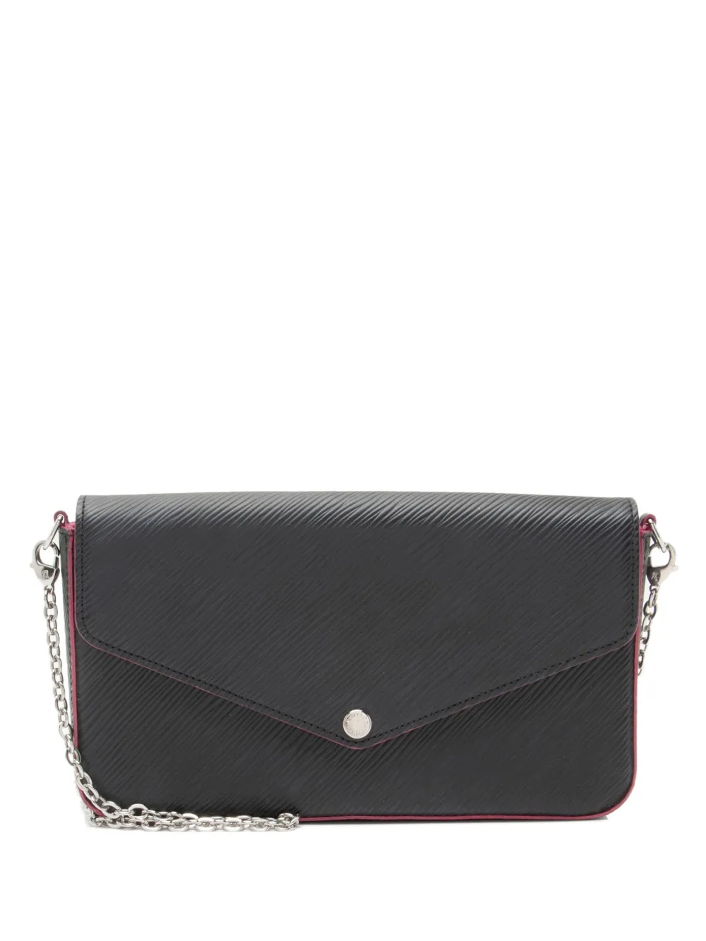 Louis Vuitton Pre-Owned 2017 Félicie Epi chain cross body bag - Nero