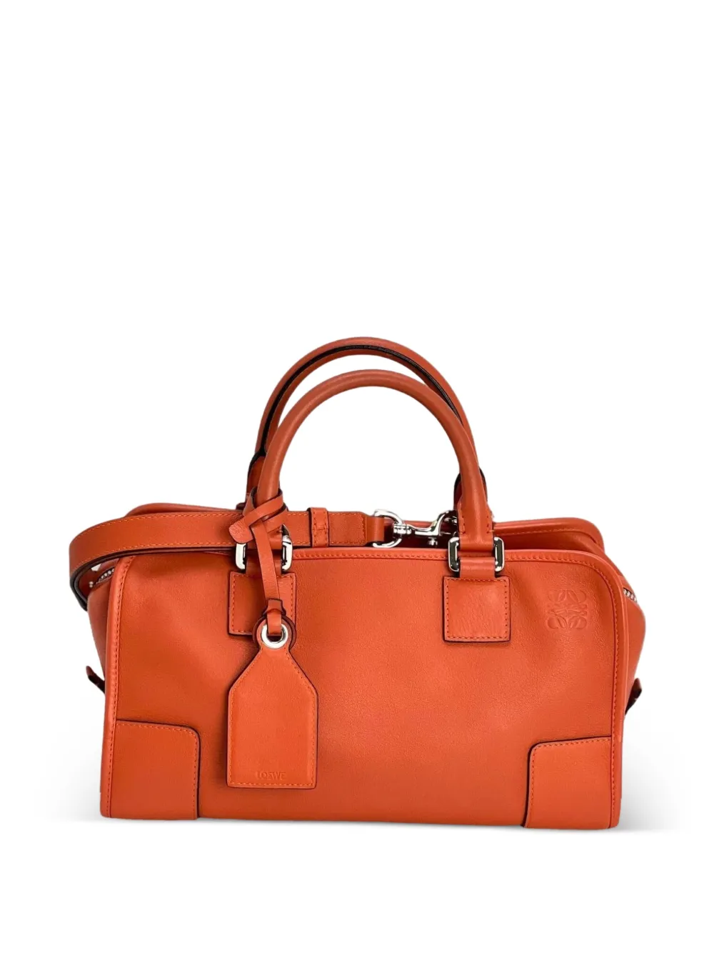 Loewe Pre-Owned 28 Amazona tote bag - Arancione