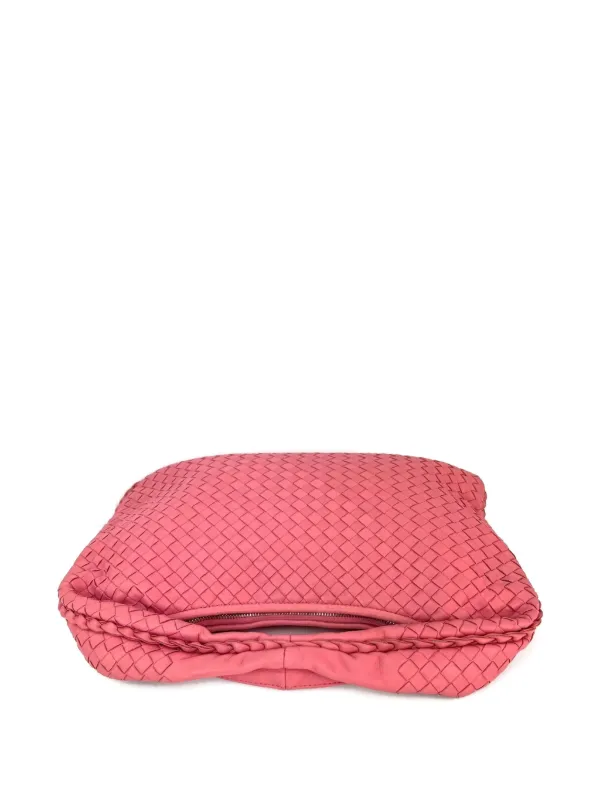 Bottega Veneta Pre-Owned イントレチャート ハンドバッグ | ピンク