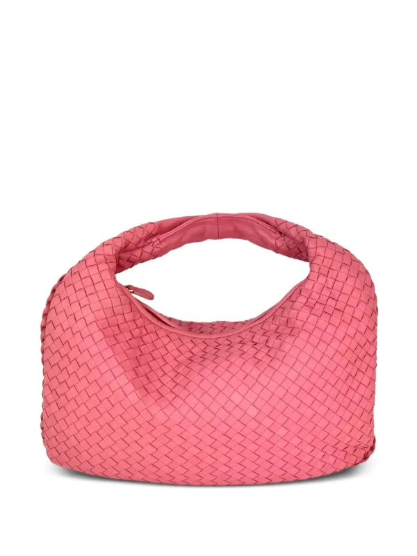 Bottega Veneta Pre-Owned イントレチャート ハンドバッグ | ピンク