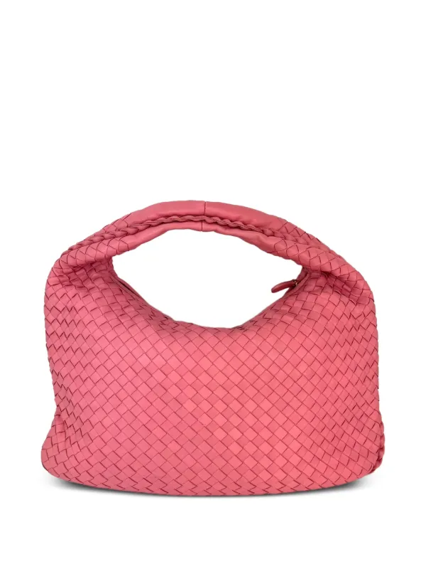Bottega Veneta Pre-Owned イントレチャート ハンドバッグ | ピンク