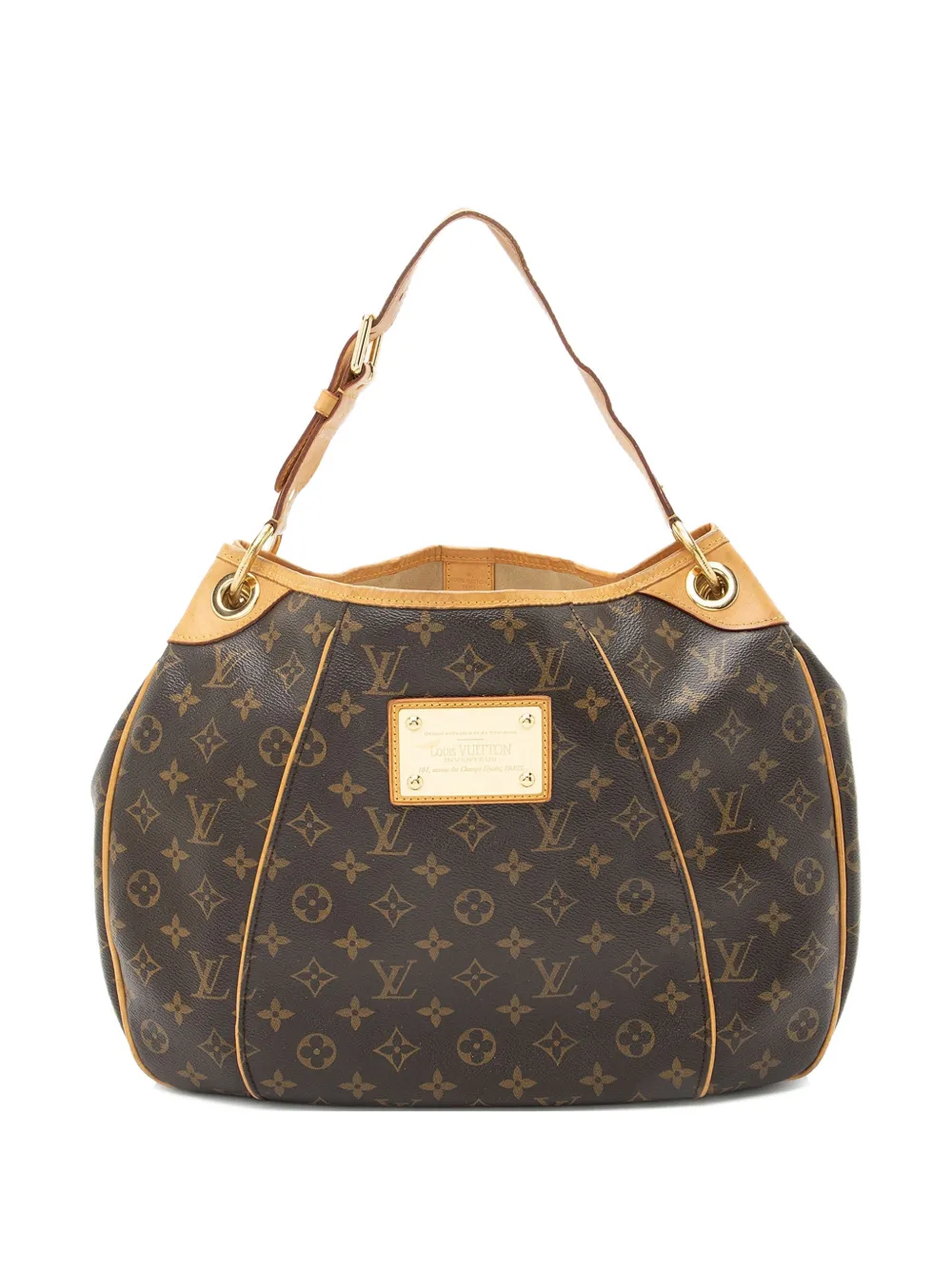 Louis Vuitton Pre-Owned 2009 PM Galliera Monogram-canvas shoulder bag - Marrone