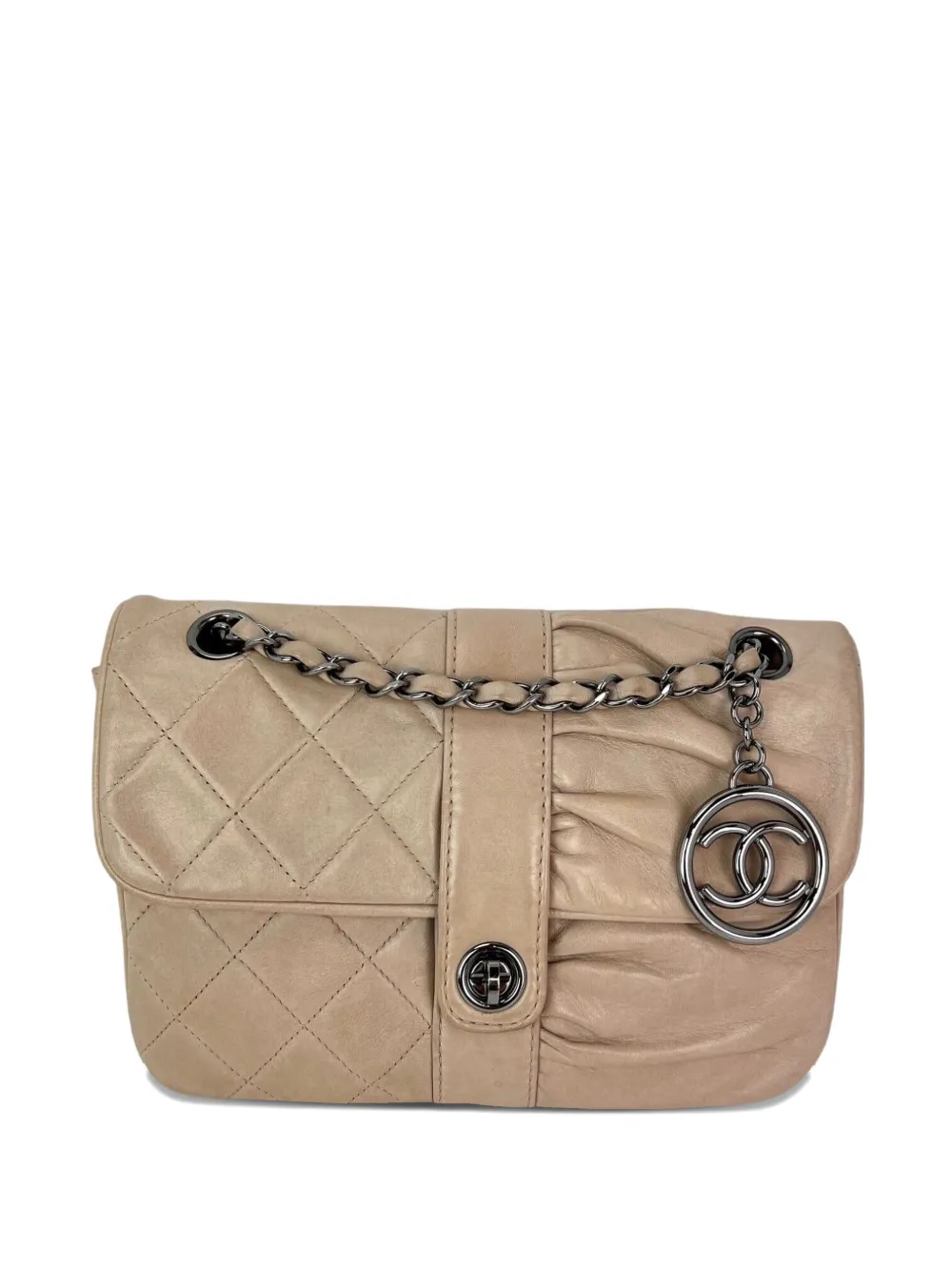 CHANEL Pre-Owned Pile Ou Face quilted flap shoulder bag - Toni neutri