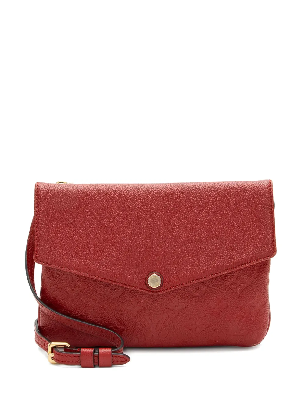 Louis Vuitton Pre-Owned Empreinte Twinset Monogram shoulder bag - Rosso