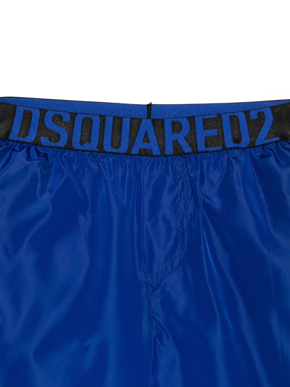 DSQUARED2 KIDS Zwembroek met logoband Blauw
