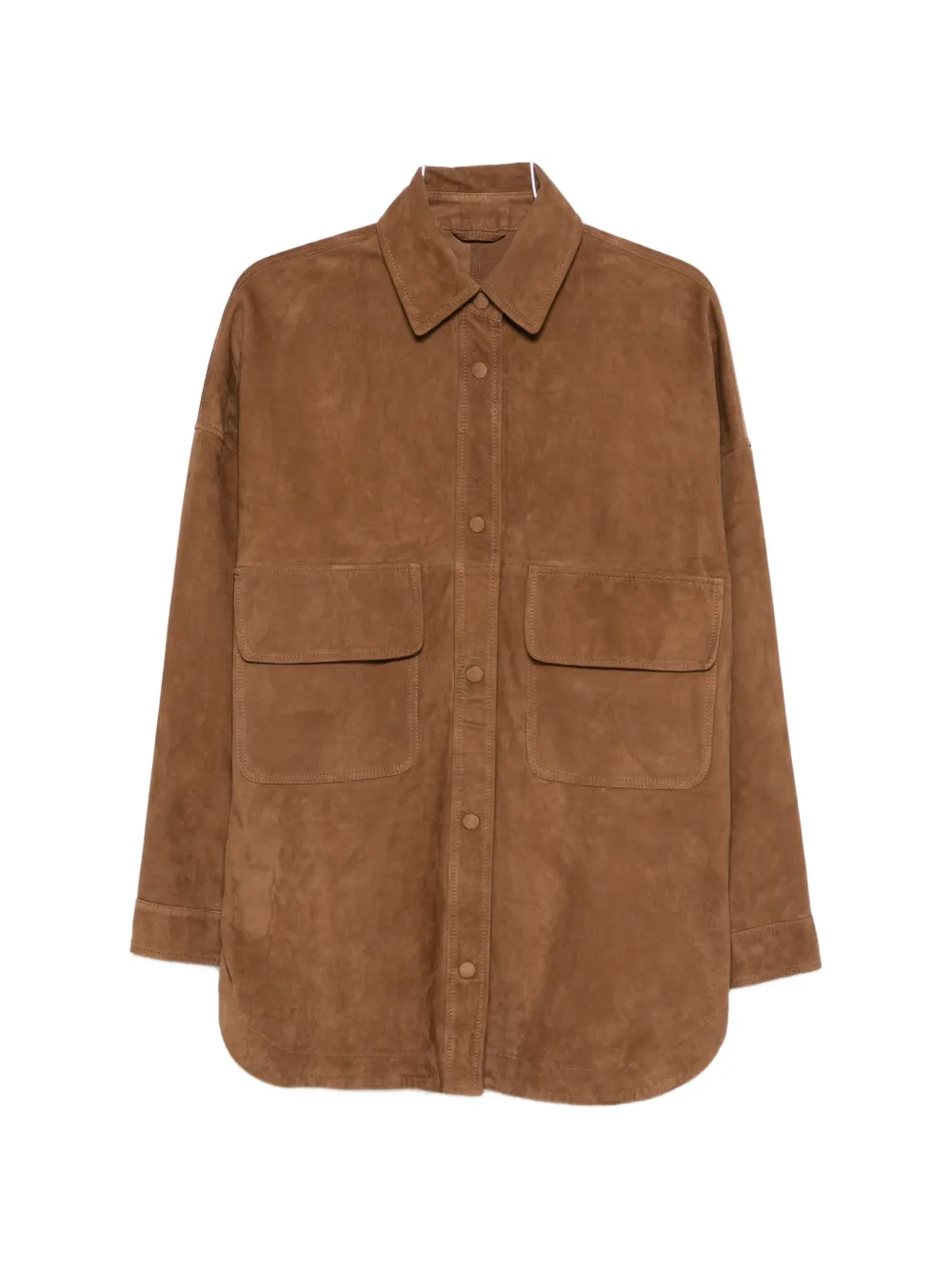 Federica Tosi flap-pocket jacket - Marrone