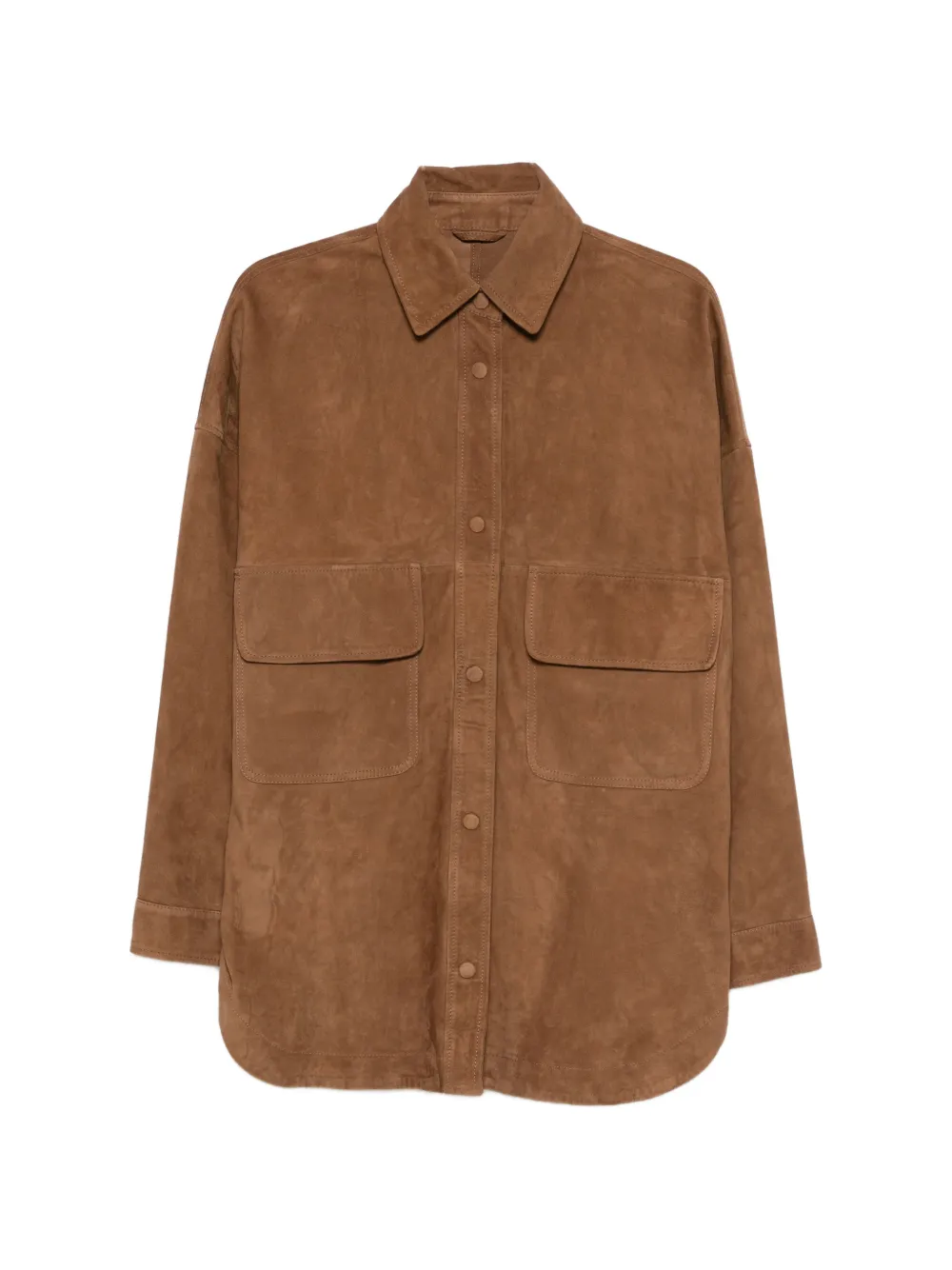 Federica Tosi flap-pocket jacket - Marrone