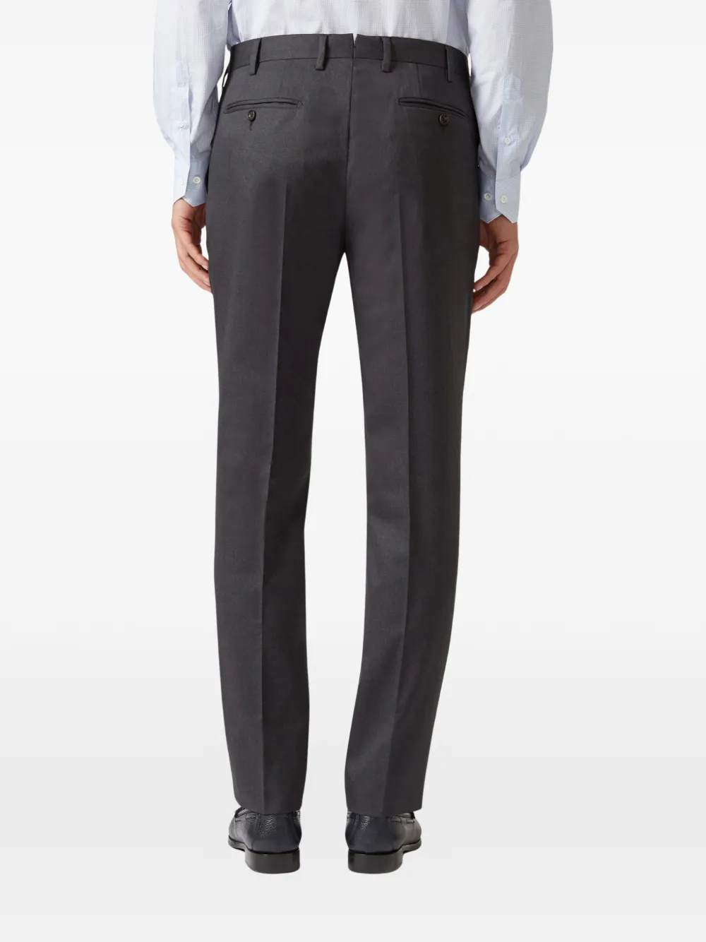 Pal Zileri Broek met knopen Grijs
