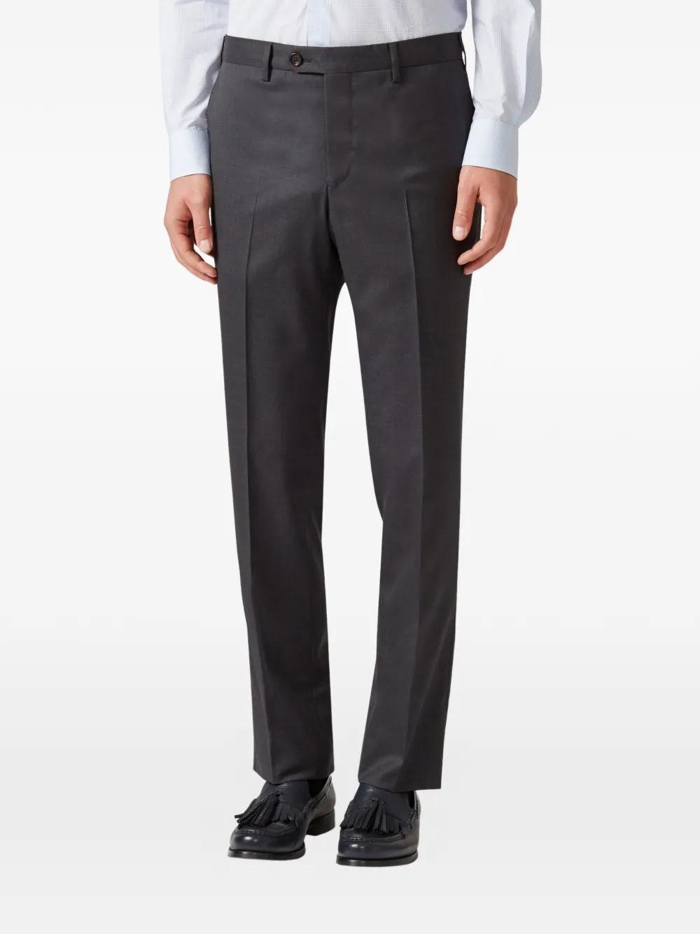 Pal Zileri Broek met knopen Grijs