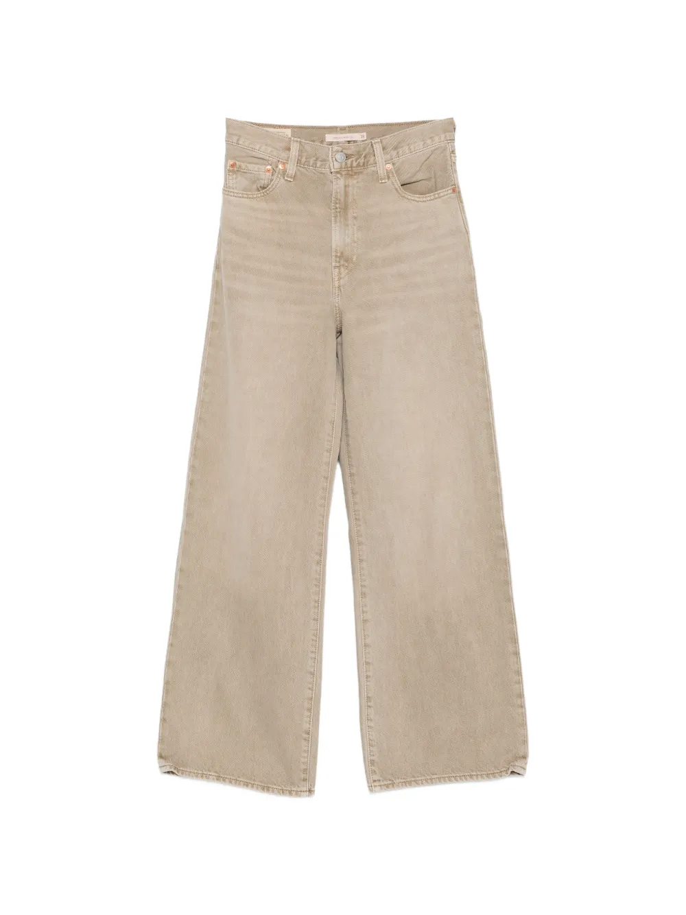 Levi's Ribcage wide-leg jeans - Toni neutri