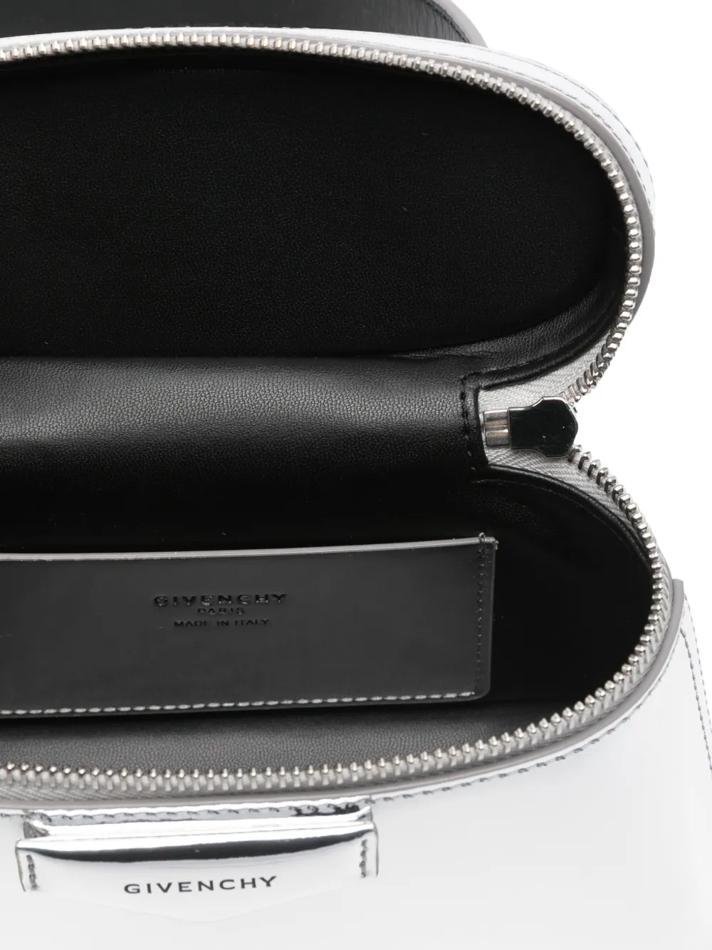 Givenchy Antigona leren toilettas met spiegelend effect Zilver