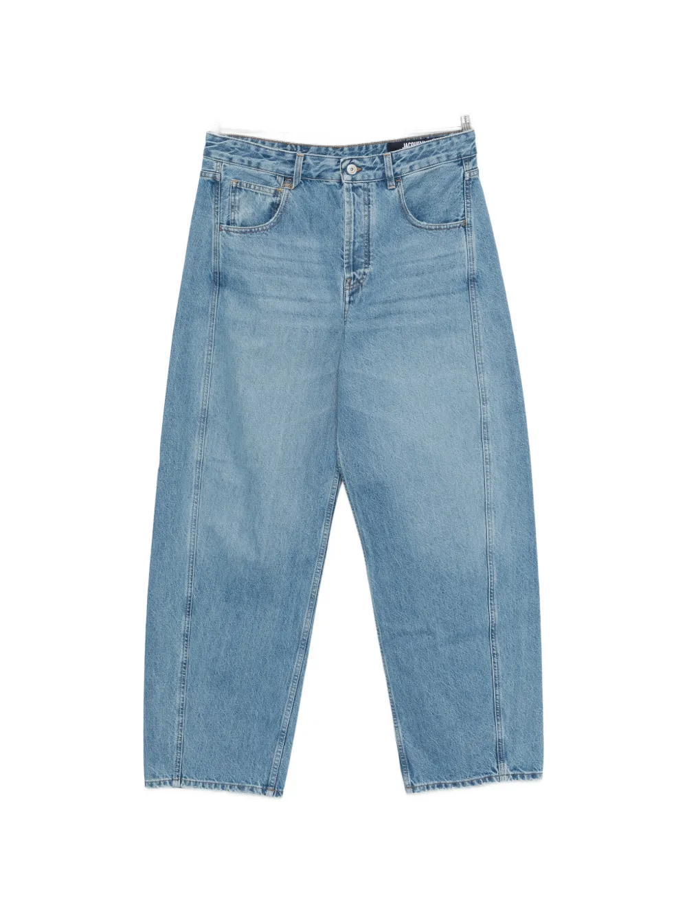 Jacquemus cotton jeans - Blu