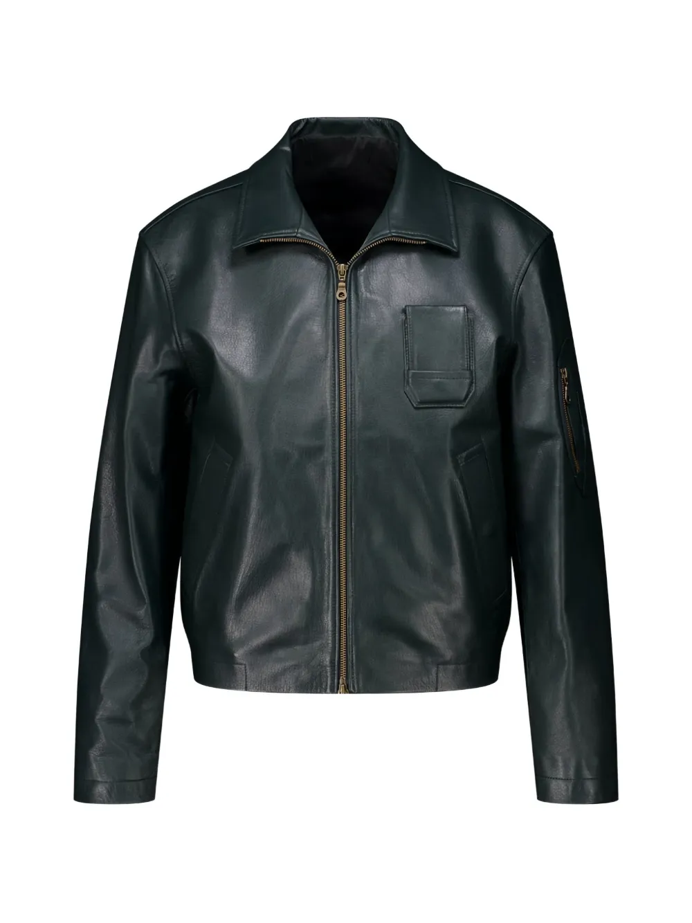 COOR pilot zip-up jacket - Verde