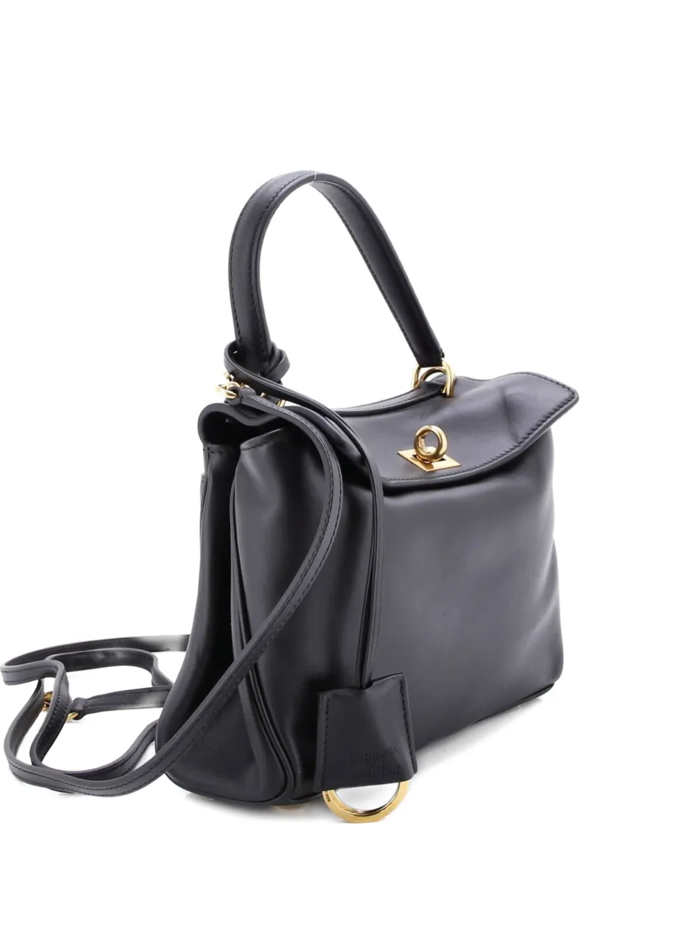 Balenciaga Pre-Owned Rodeo Leather Mini shoulder bag - Schwarz