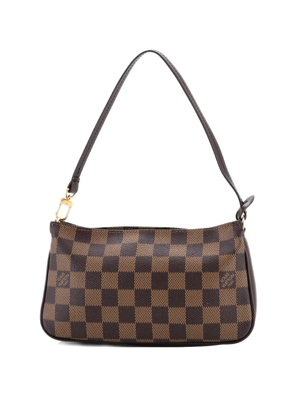 Louis Vuitton Pre-Owned Clutch Navona Pochette Accessoires Damier - Marrone