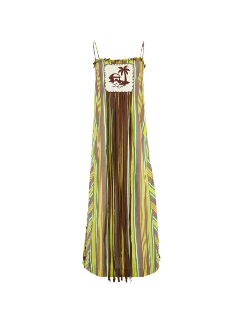ALEMAIS Clover maxi dress