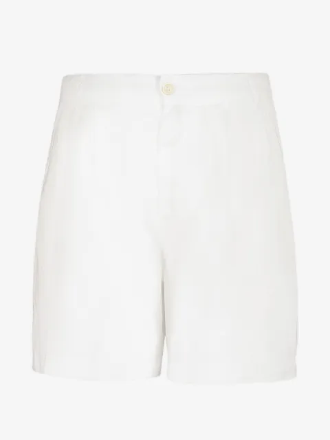 120% Lino shorts con pinzas