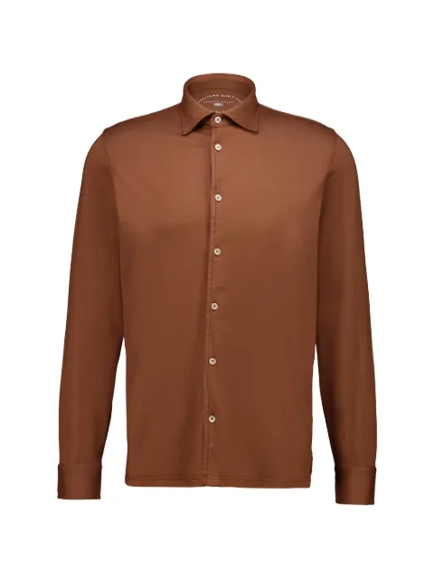 Fedeli Giza knitted long-sleeve shirt