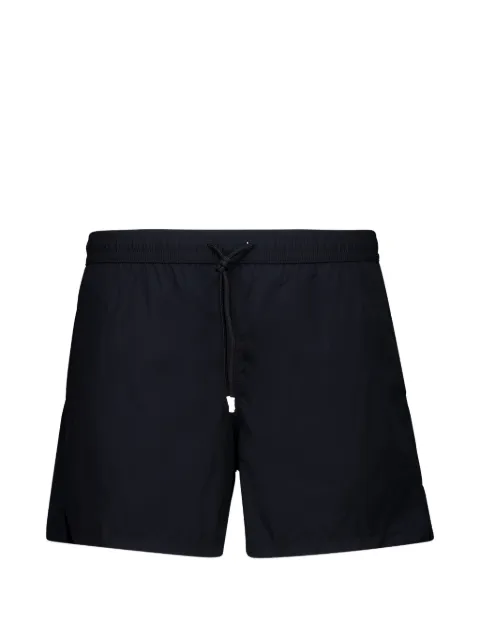Fedeli logo-patch drawstring swim shorts