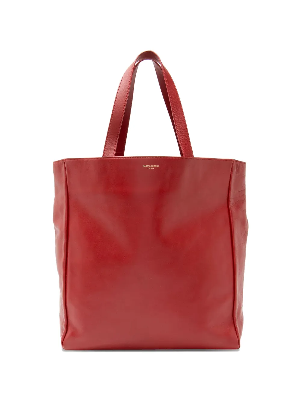 Saint Laurent Pre-Owned Reversible Museum tote bag - Rosso