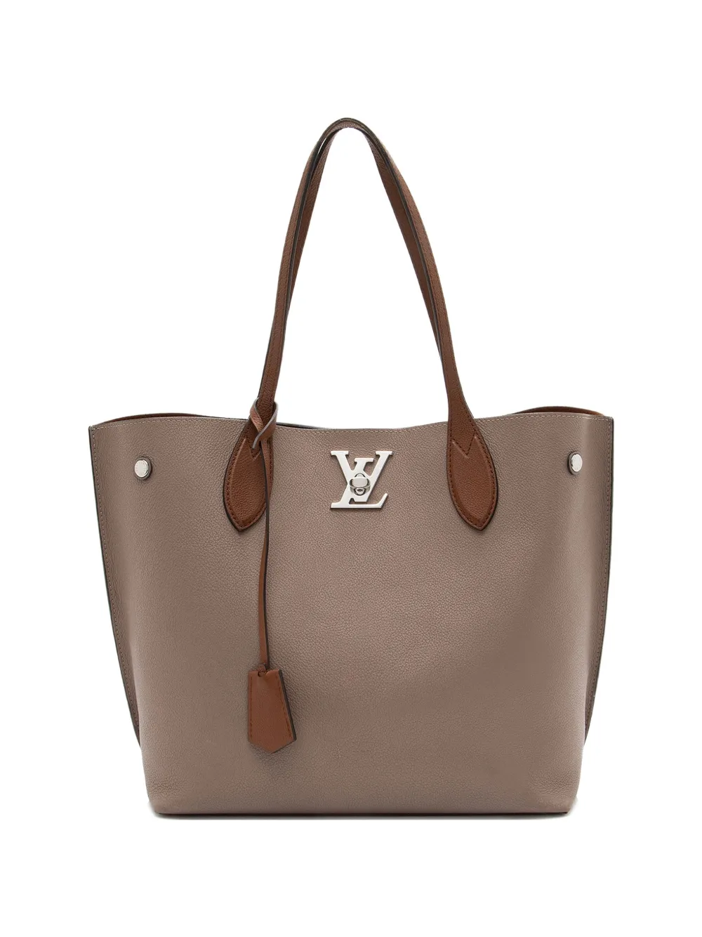 Louis Vuitton Pre-Owned 2018 Lockme leather tote bag - Nude