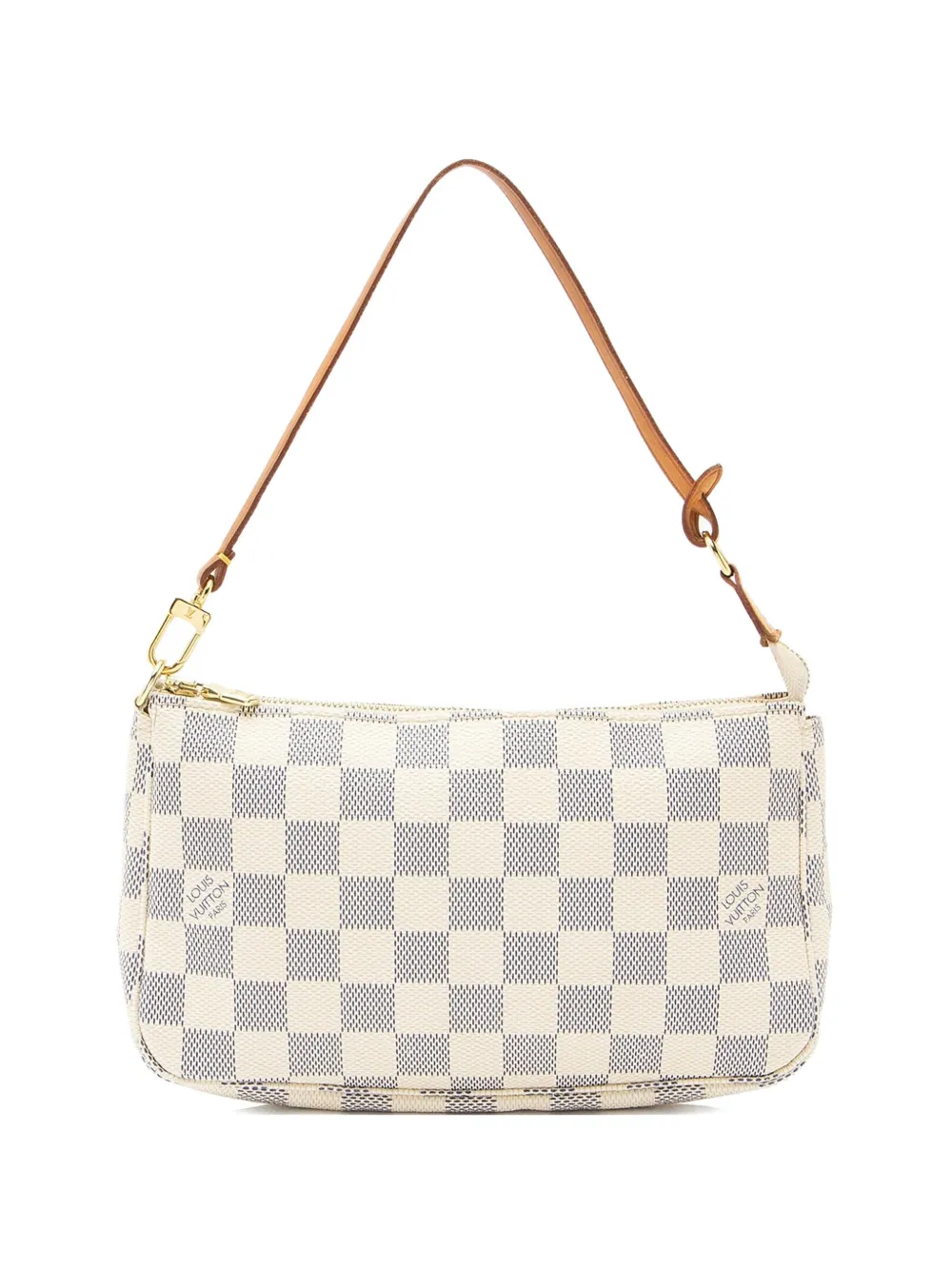 Louis Vuitton Pre-Owned 2009 Pochette Accessoires Damier Azur shoulder bag - Bianco