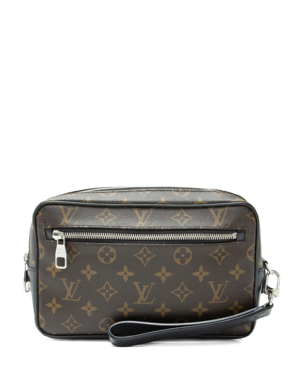 Louis Vuitton Pre-Owned 2017 Macassar Kasai Monogram clutch bag - Marrone