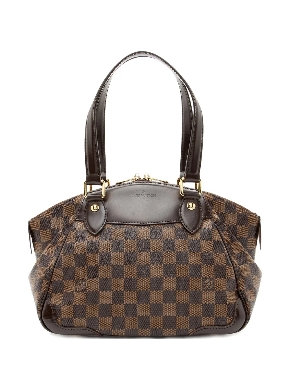 Louis Vuitton Pre-Owned 2010 MM Verona Damier Ebène shoulder bag - Marrone