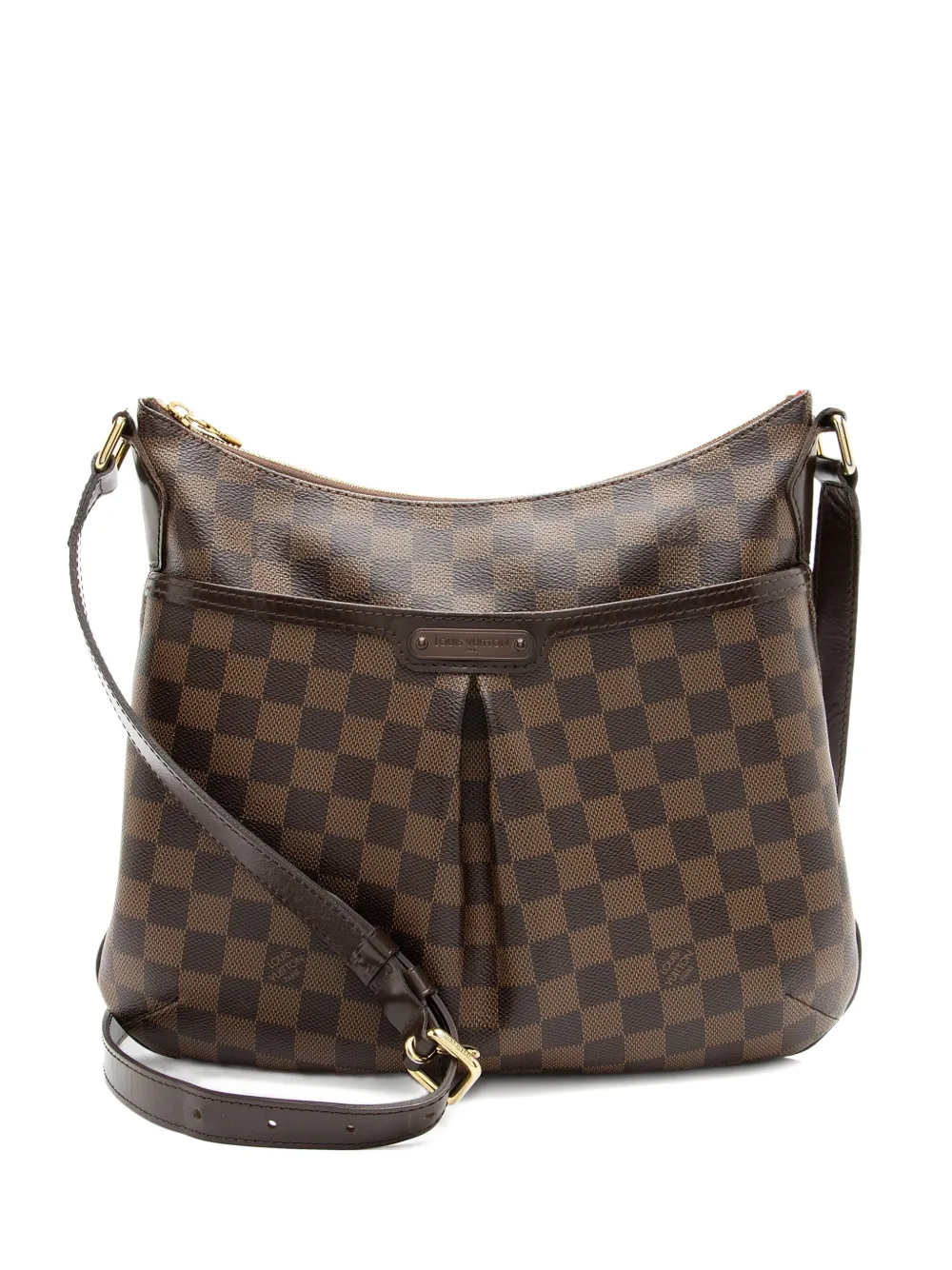 Louis Vuitton Pre-Owned 2015 Bloomsbury PM Damier Ebene shoulder bag - Marrone