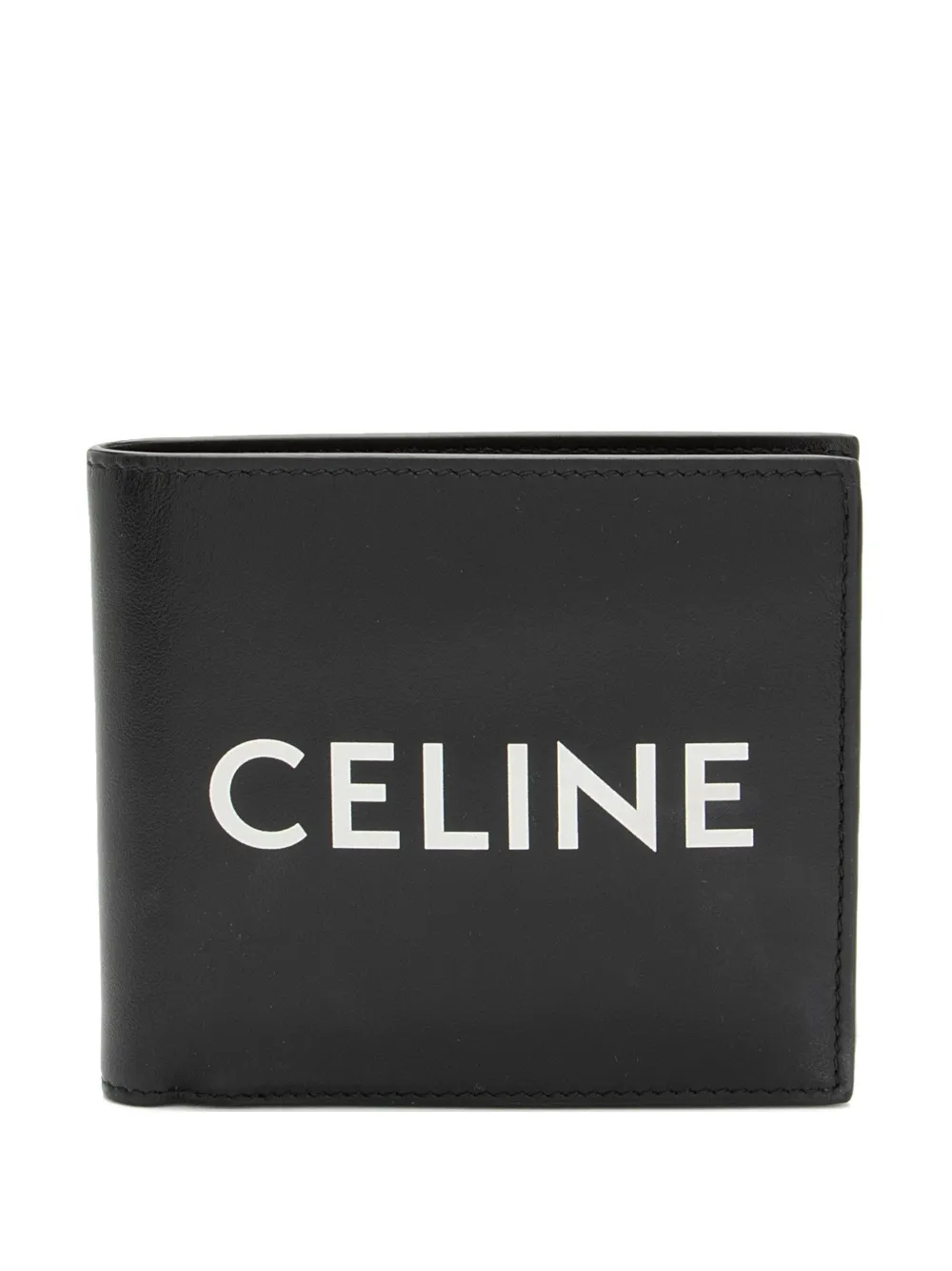 Celine Pre-Owned logo-detail bi-fold wallet - Nero