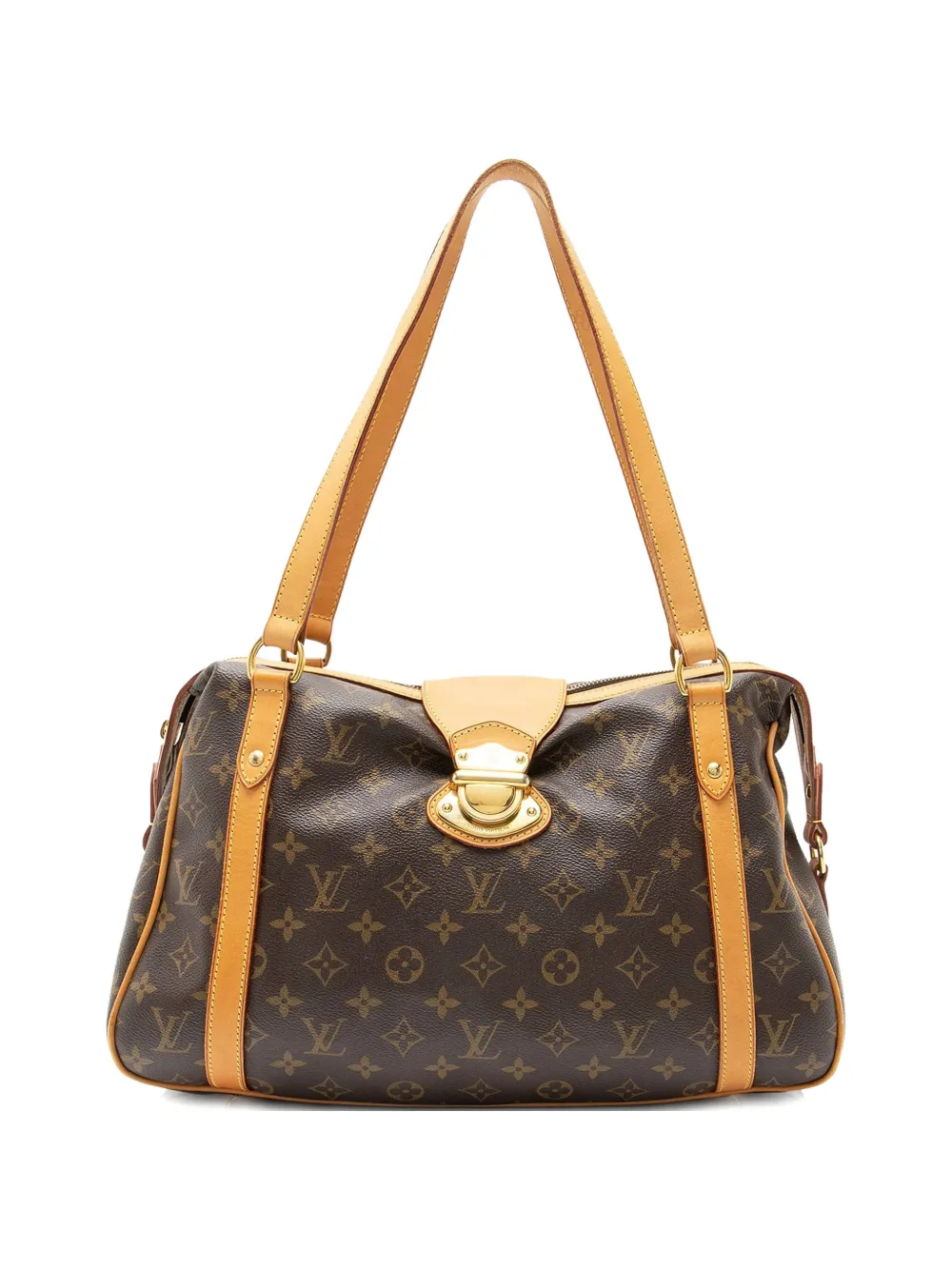 Louis Vuitton Pre-Owned monogram canvas shoulder bag - Marrone