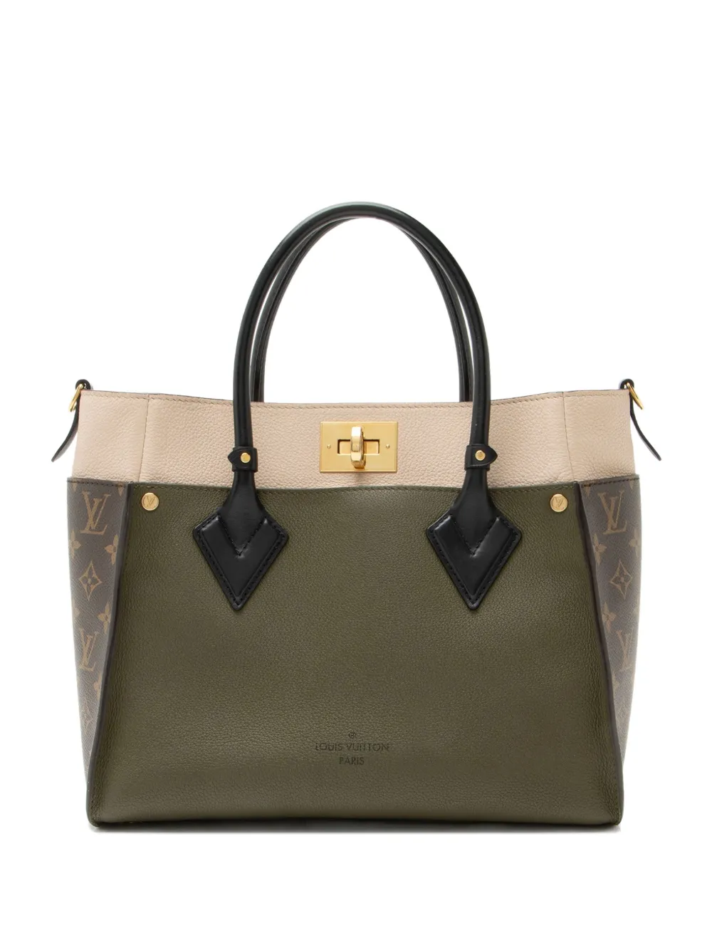 Louis Vuitton Pre-Owned 2019 MM On My Side tote bag - Verde