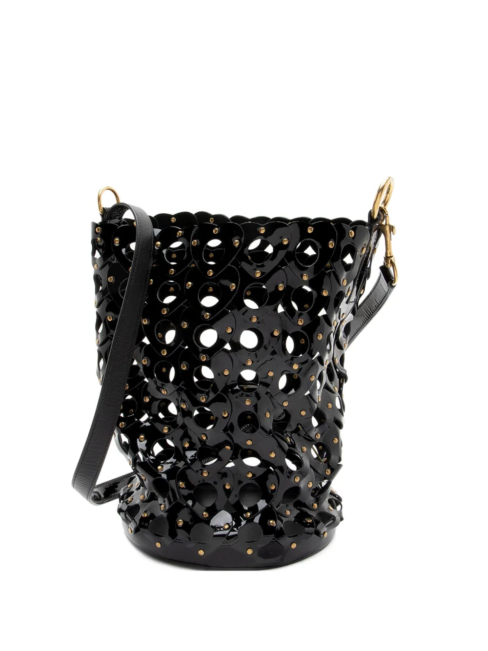 Saint Laurent Pre-Owned 2022 Seau Coeur bucket bag - Nero