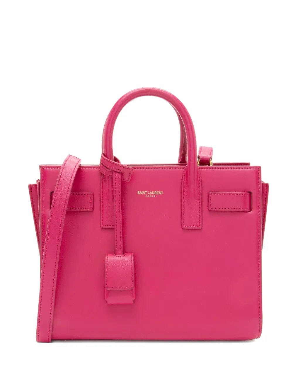 Saint Laurent Pre-Owned 2014 Sac De Jour Nano leather tote bag - Rosa