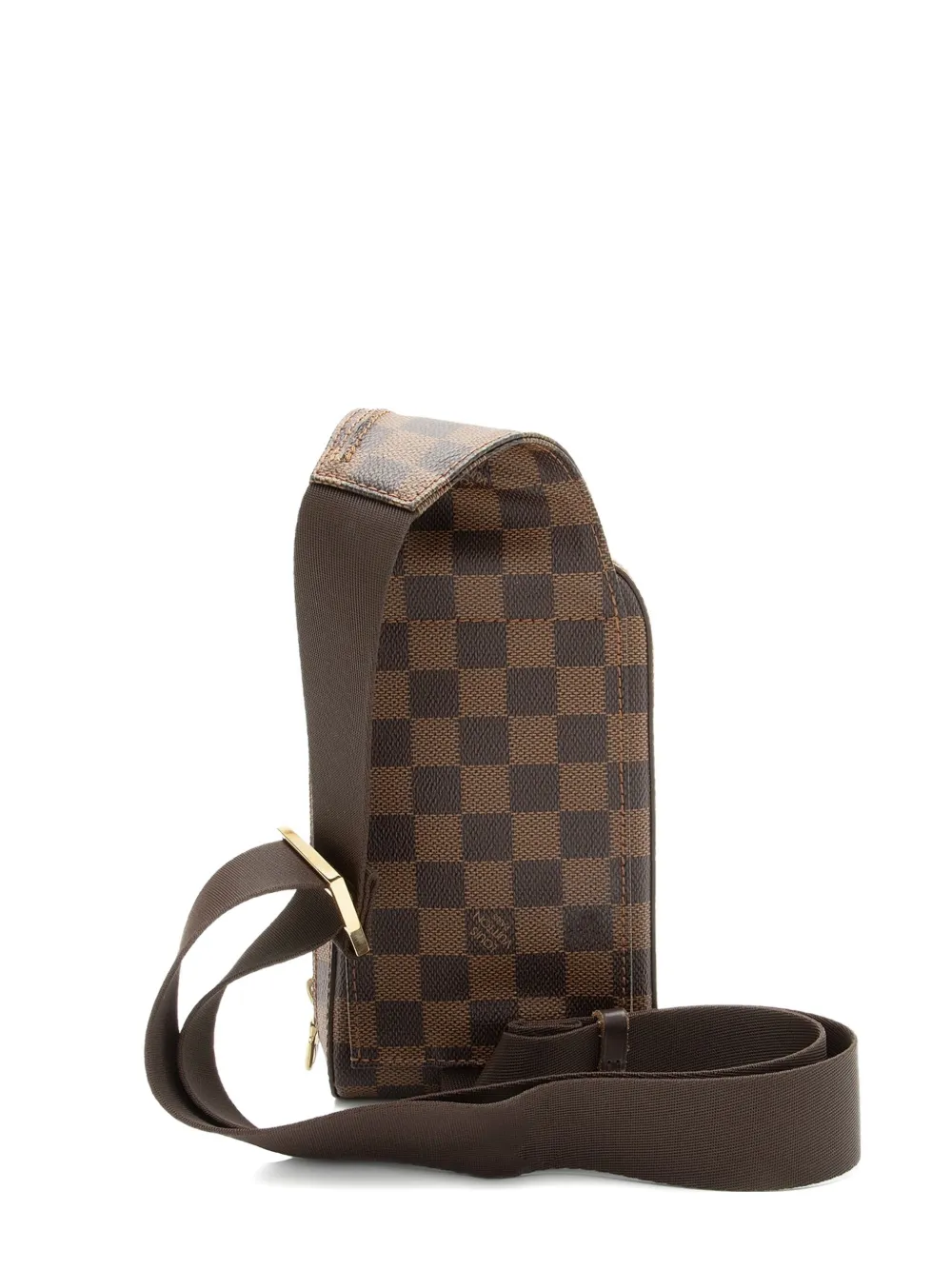 Louis Vuitton Pre-Owned Damier Ebene Geronimos sling bag - Marrone