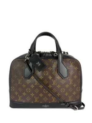 Louis Vuitton Pre-Owned Macassar President Briefcase | Brown