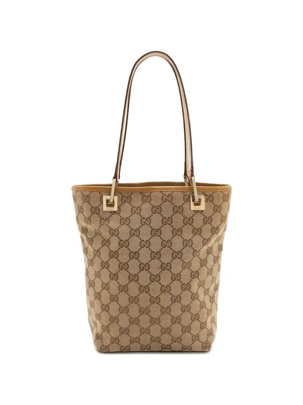 Gucci Pre-Owned logo-pattern tote bag - Toni neutri