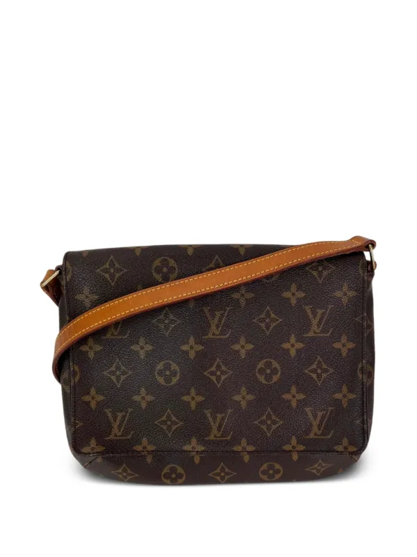 Louis Vuitton Pre-owned Musette Tango Monogram Strap Shoulder Bag in Brown