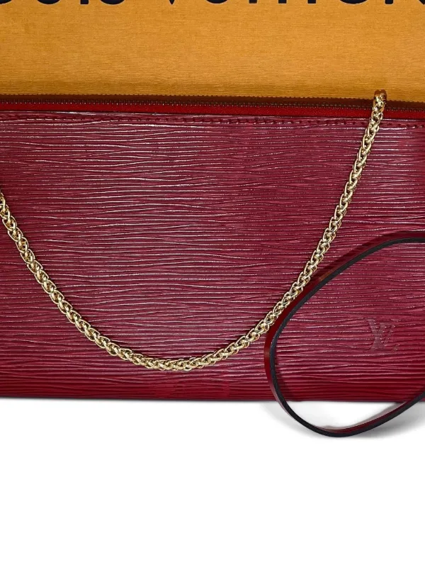 Louis Vuitton Pre-Owned 24 エピ ポシェット アクセソワール クラッチ