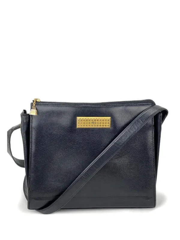 Dior Pre-owned Leather Cross Body Bag in Black