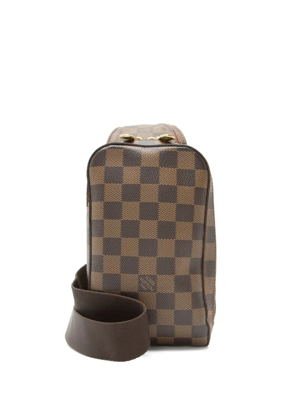 Louis Vuitton Pre-Owned 2004 Geronimos Damier Ebène sling bag - Marrone