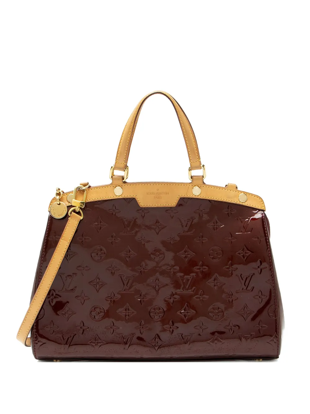 Louis Vuitton Pre-Owned MM Brea monogram-pattern tote bag - Marrone