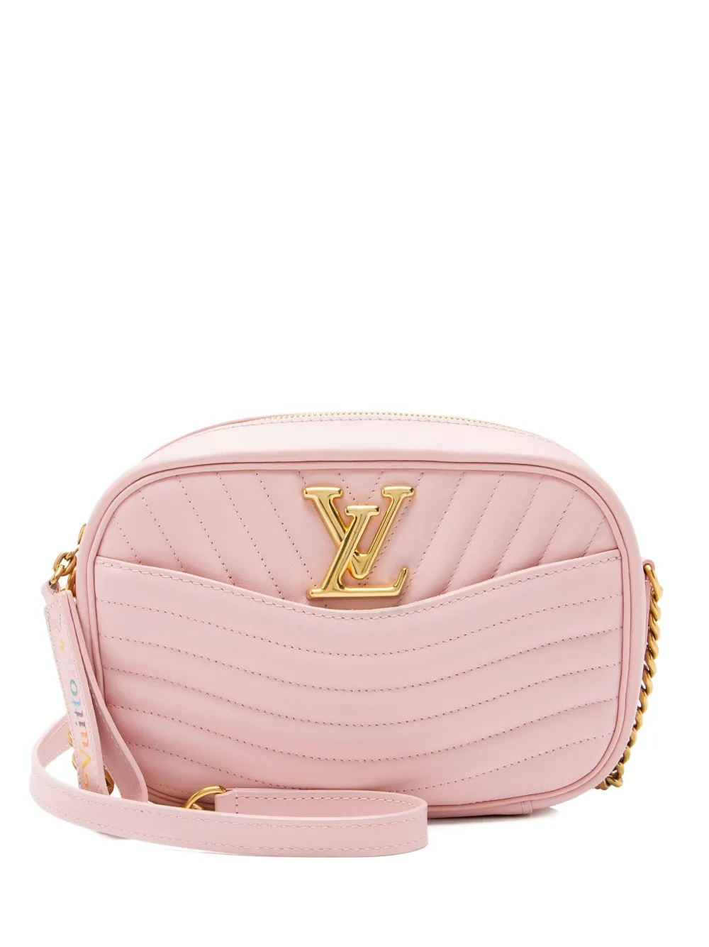 Louis Vuitton Pre-Owned 2019 New Wave logo-plaque camera bag - Rosa